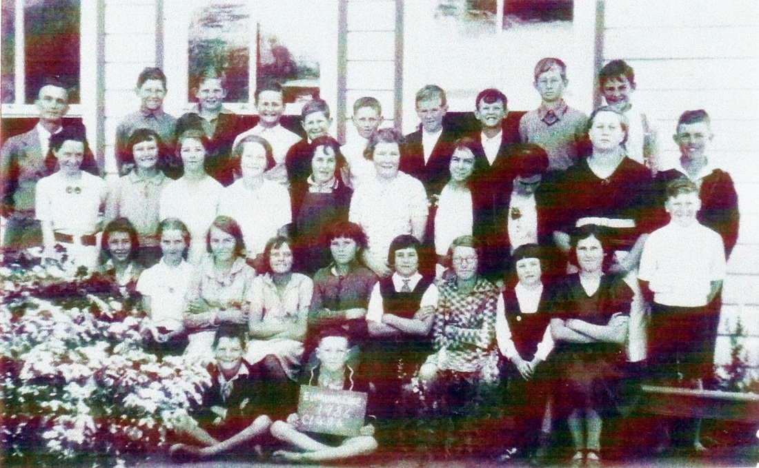 Eumungerie Public School students 1936