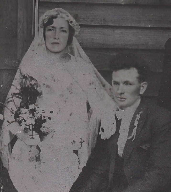 Roland and Pearls wedding 1927